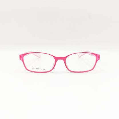 Rectangle Light Pink Glasses for Women
