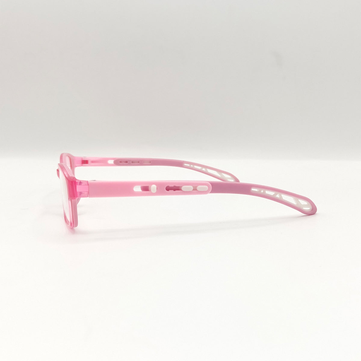 Rectangle Light Pink Glasses for Women