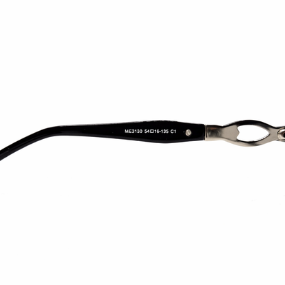 Rose Women’s Elegant Black Eyeglasses 135mm