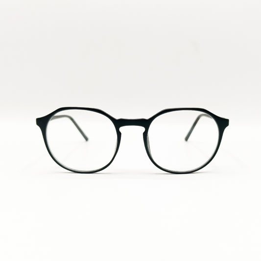 Round Black Sheet Glasses