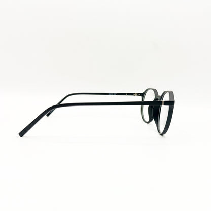 Round Black Sheet Glasses