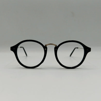 Round Fleck Eyeglasses
