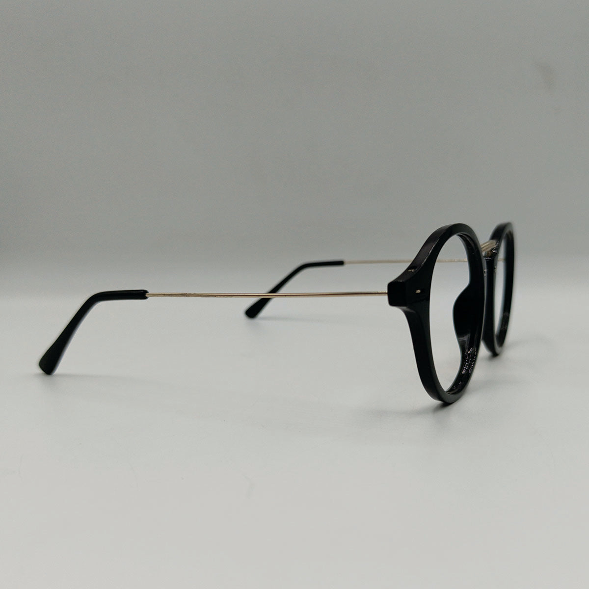 Round Fleck Eyeglasses