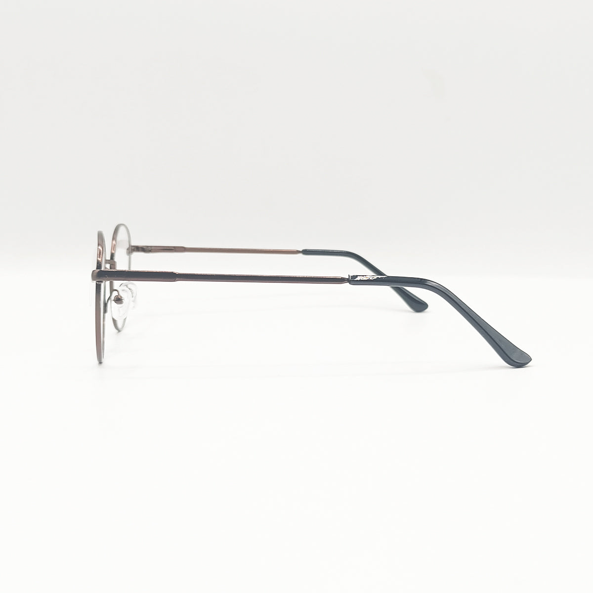 Round Women Metal Glasses