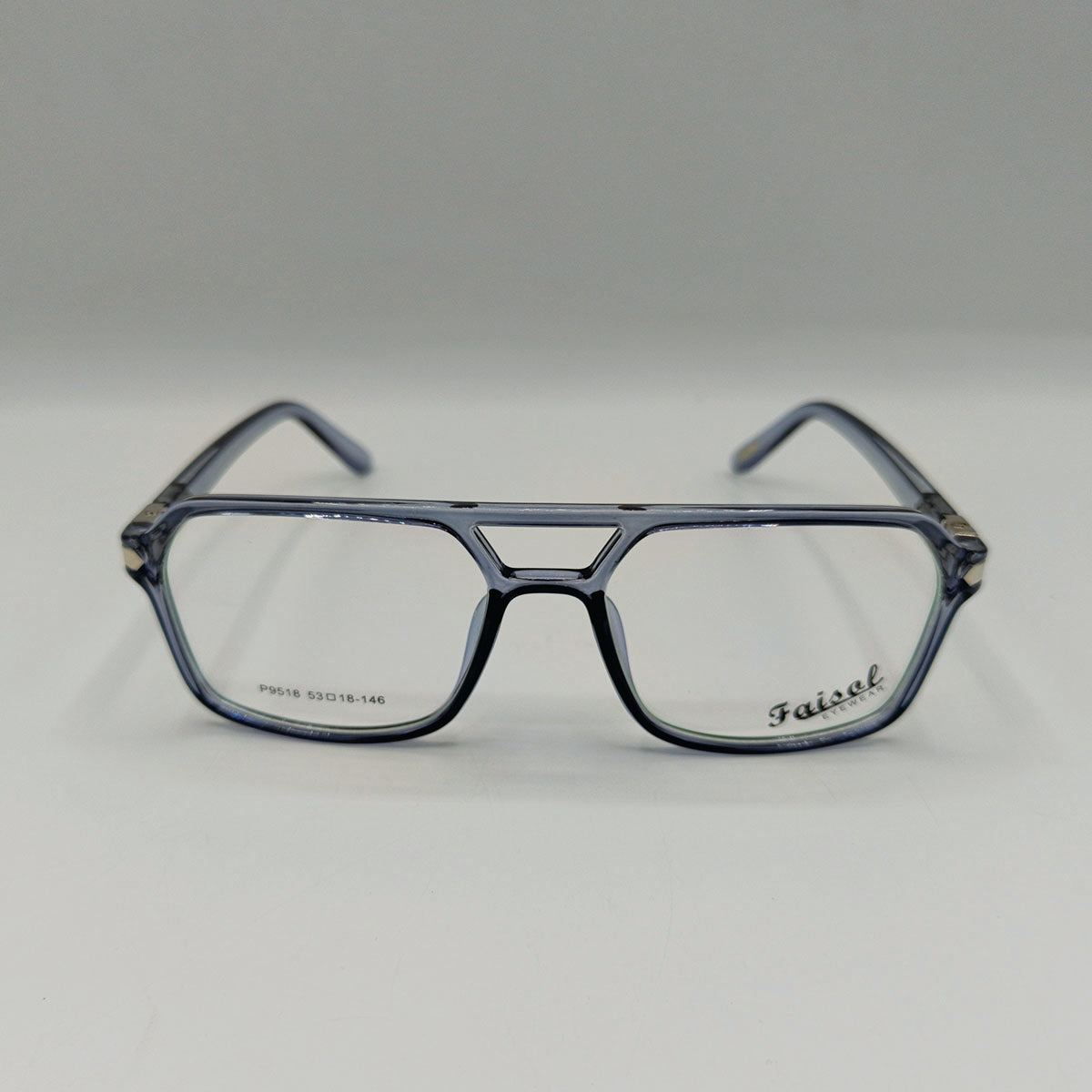 SHAUNA Style Unique Double Bridge Glasses
