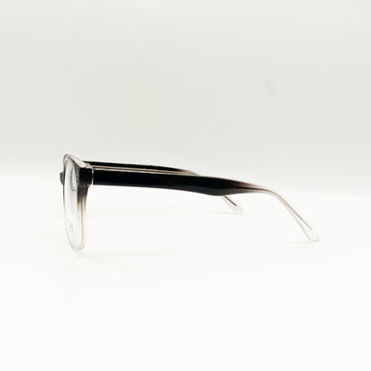 Sooper Black-White Glasses