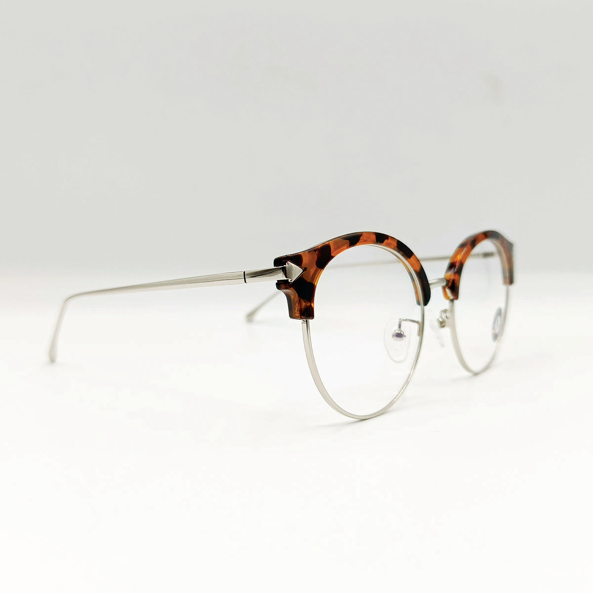 Tortoiseshell Browline Glasses