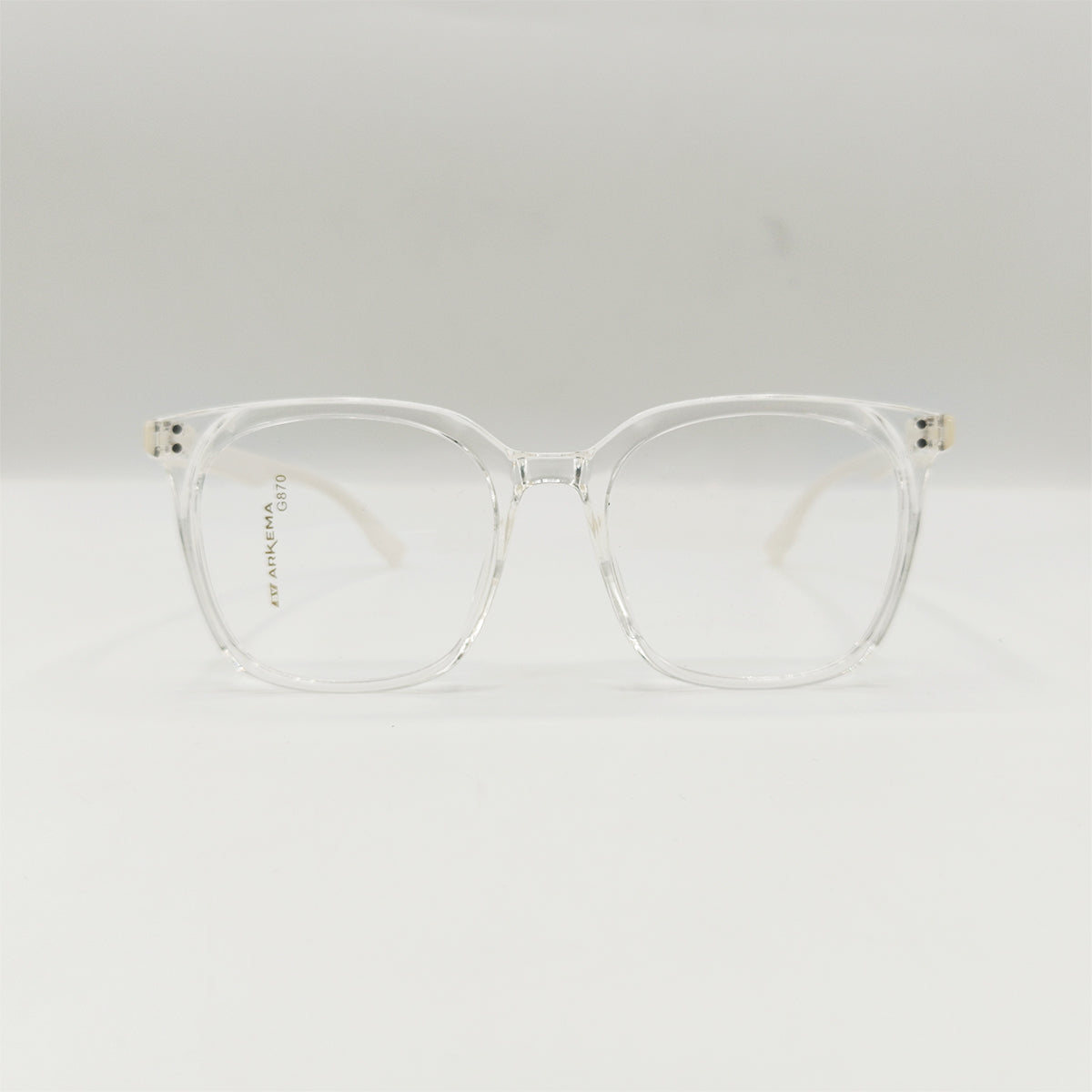 Transparent Sheet Glasses Unisex