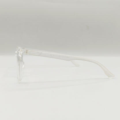 Transparent Sheet Glasses Unisex