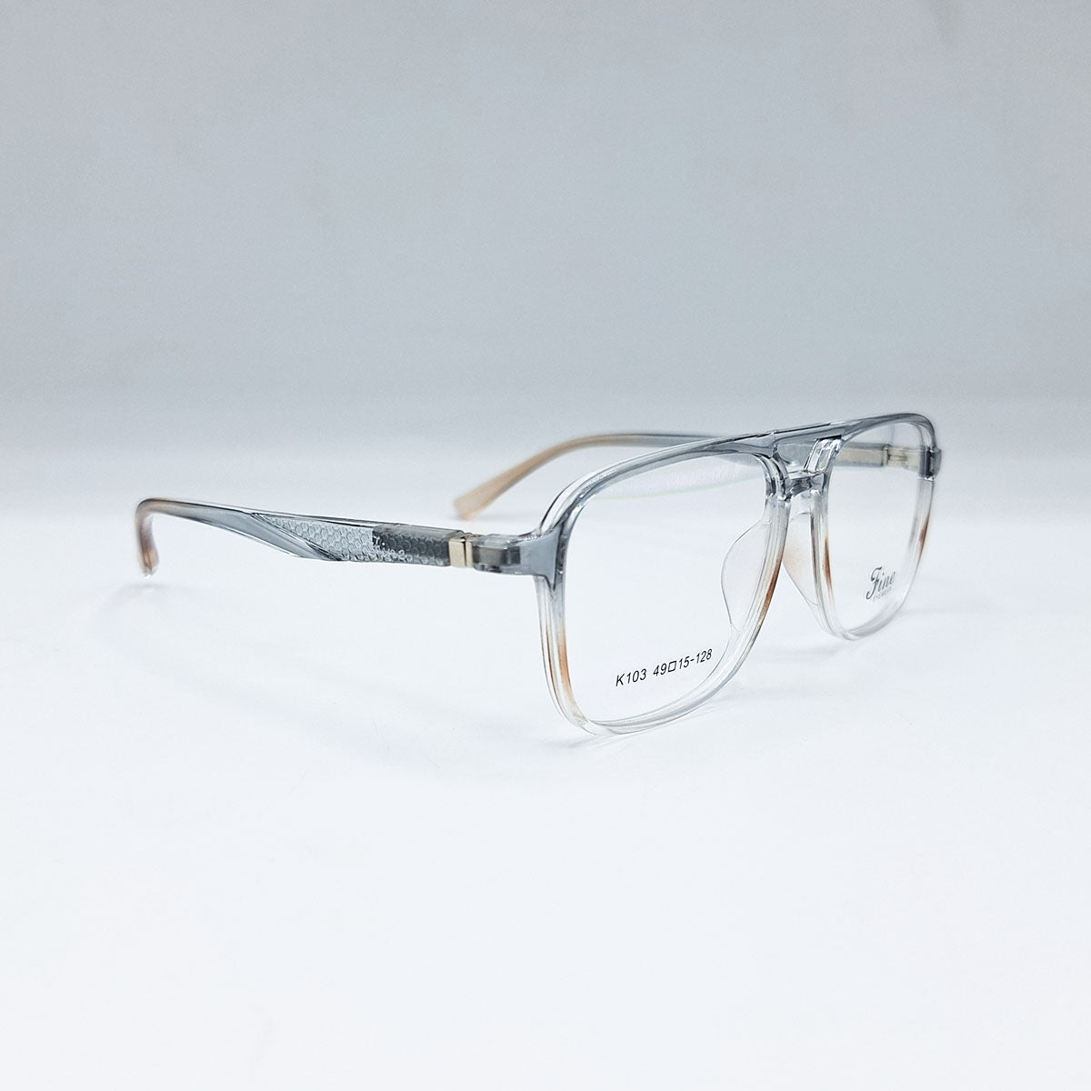 UVLAIK Double Beam 128mm Kids Eyeglasses – Durable Frame with Premium Lens Options