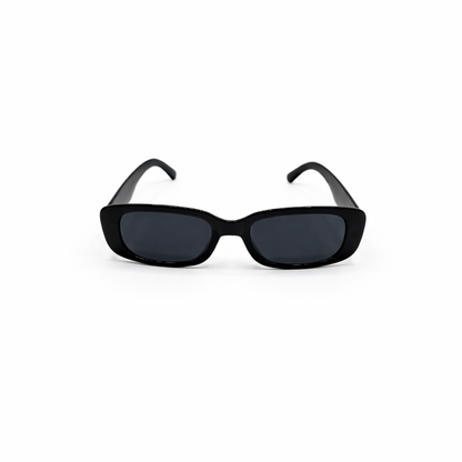 Vintage Black Square Sunglasses for Women