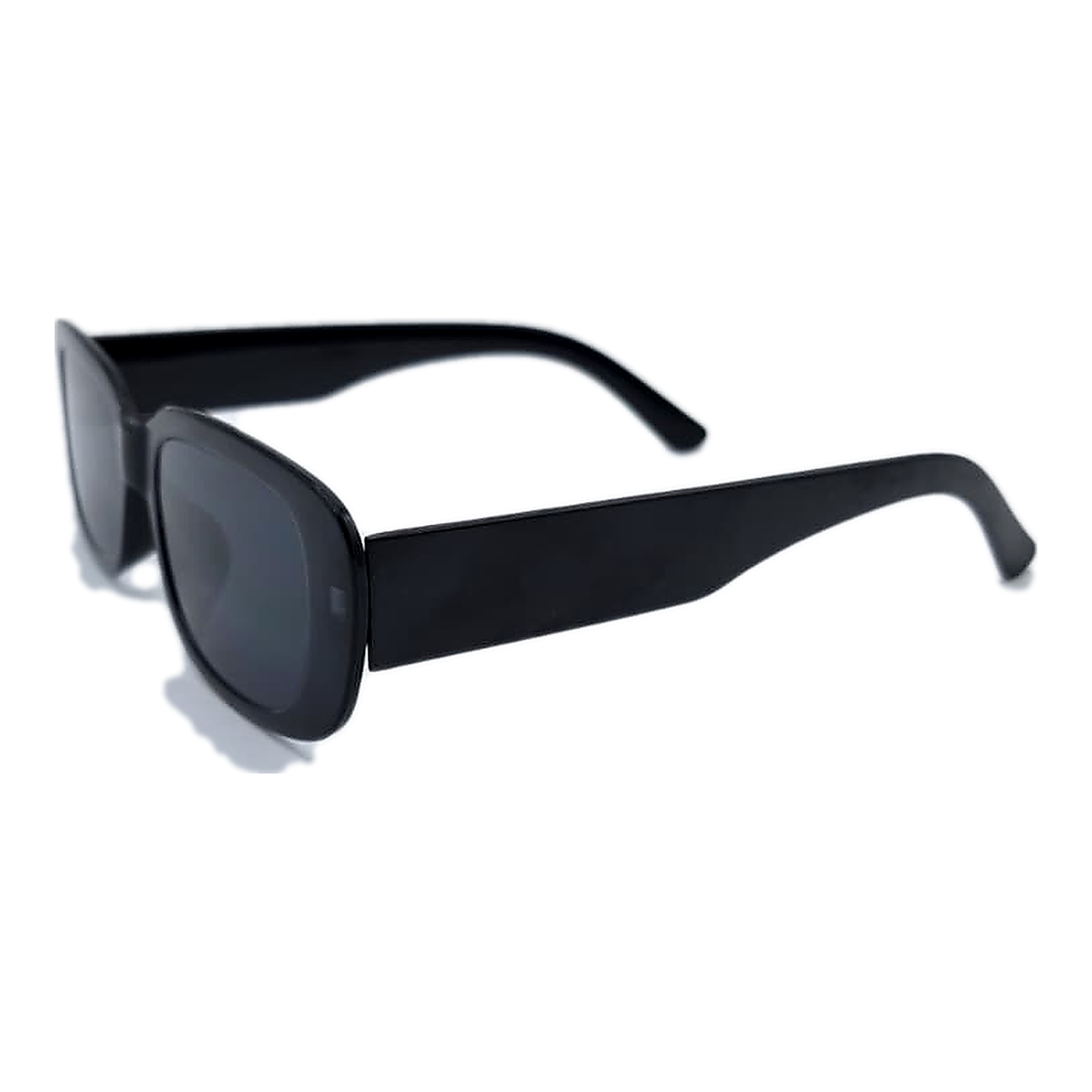 Vintage Black Square Sunglasses for Women