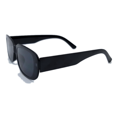 Vintage Black Square Sunglasses for Women