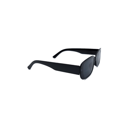Vintage Black Square Sunglasses for Women