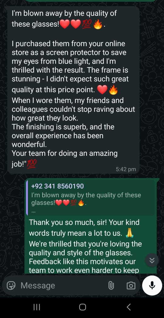 Customer review