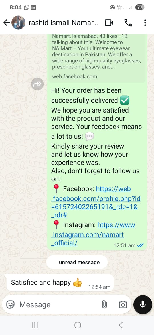 Customer review