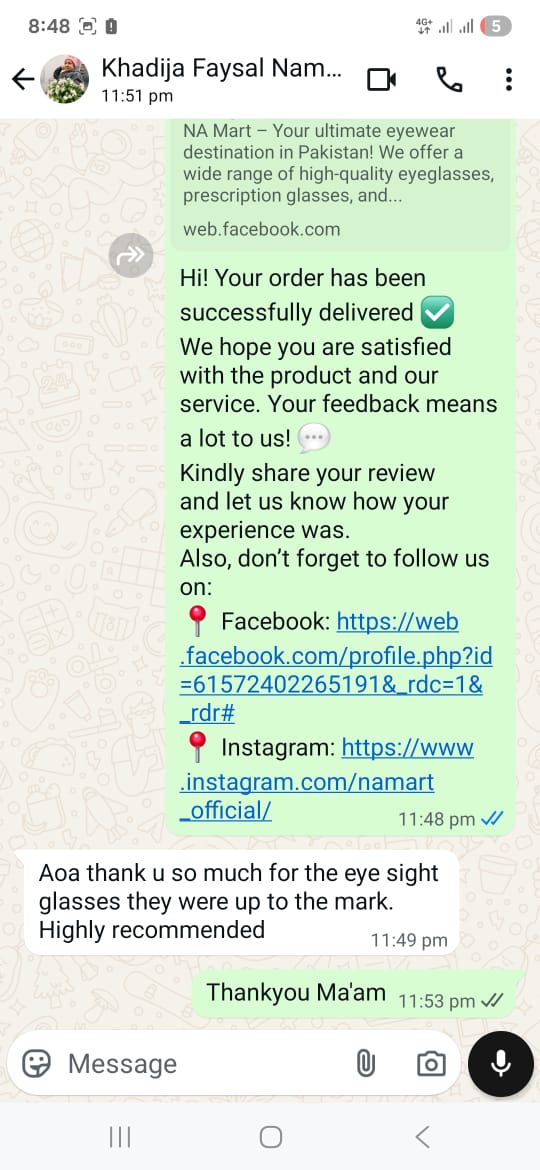 Customer review