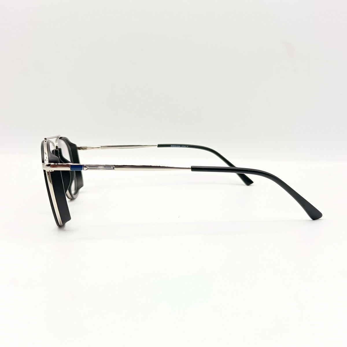 YEOMDS Eyewear Black+Silver Unisex