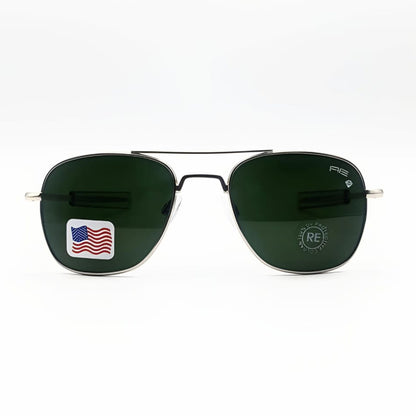 Randolph Silver with Green Lens